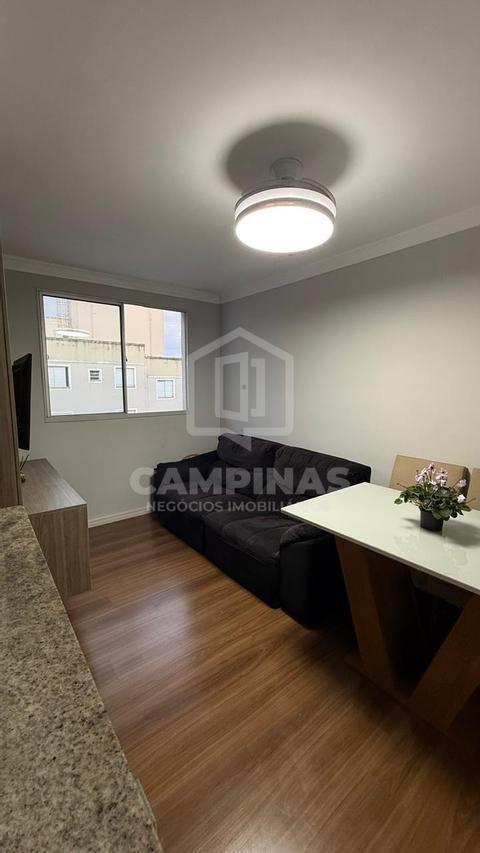 Apartamento à venda em Campinas, Loteamento Parque São Martinho, com 2 quartos, com 46 m²
