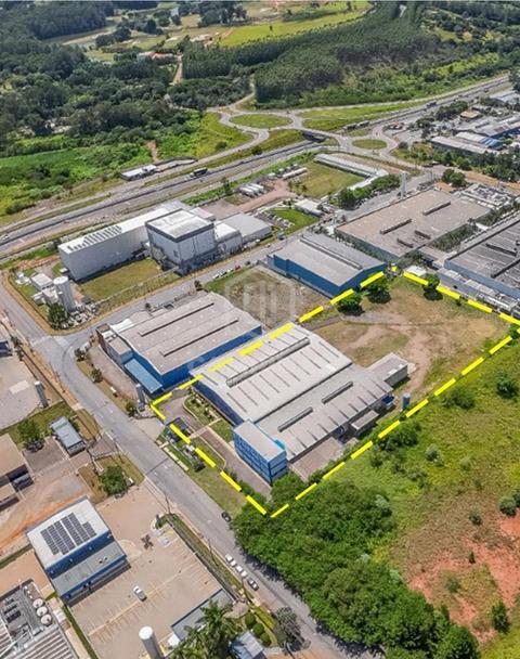 Galpão para alugar em Itatiba, Distrito Industrial Alfredo Relo, com 3857.85 m²